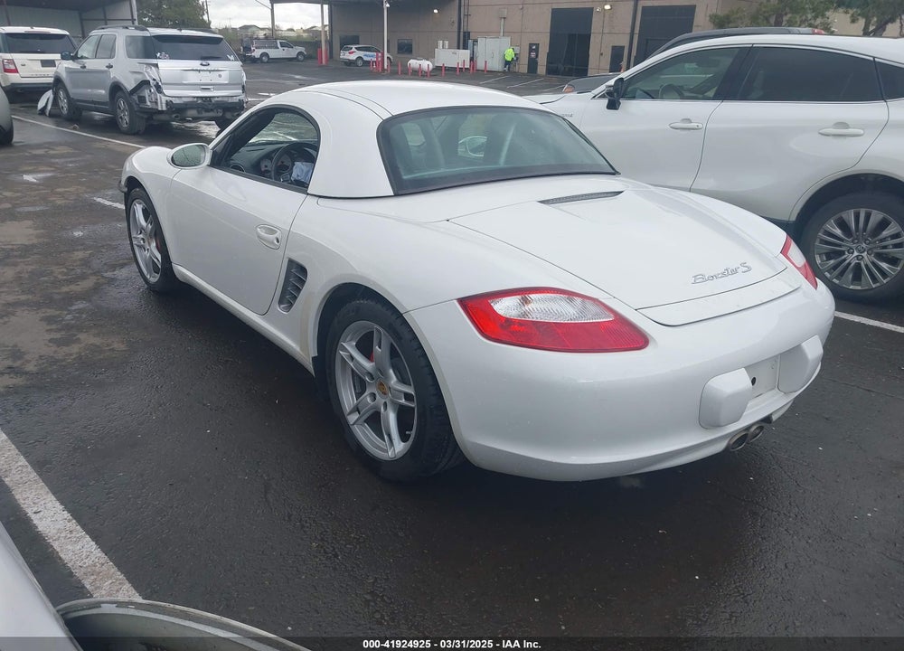 2007 PORSCHE BOXSTER S VIN: WP0CB298X7U730917