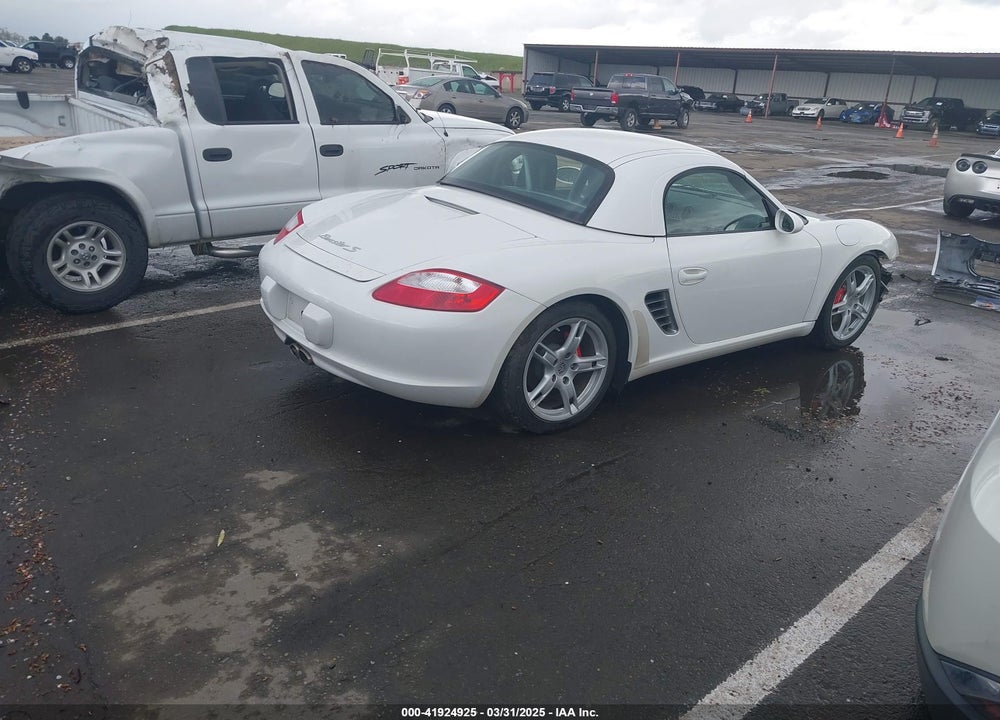 2007 PORSCHE BOXSTER S VIN: WP0CB298X7U730917