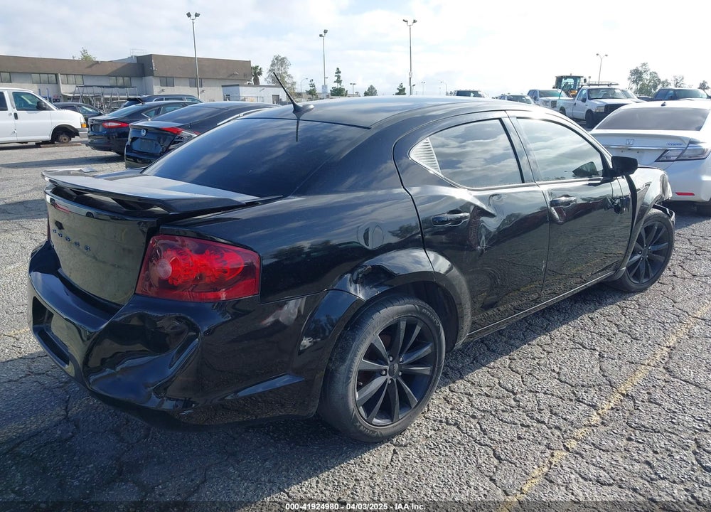 2014 DODGE AVENGER VIN: 1C3CDZAB8EN188187