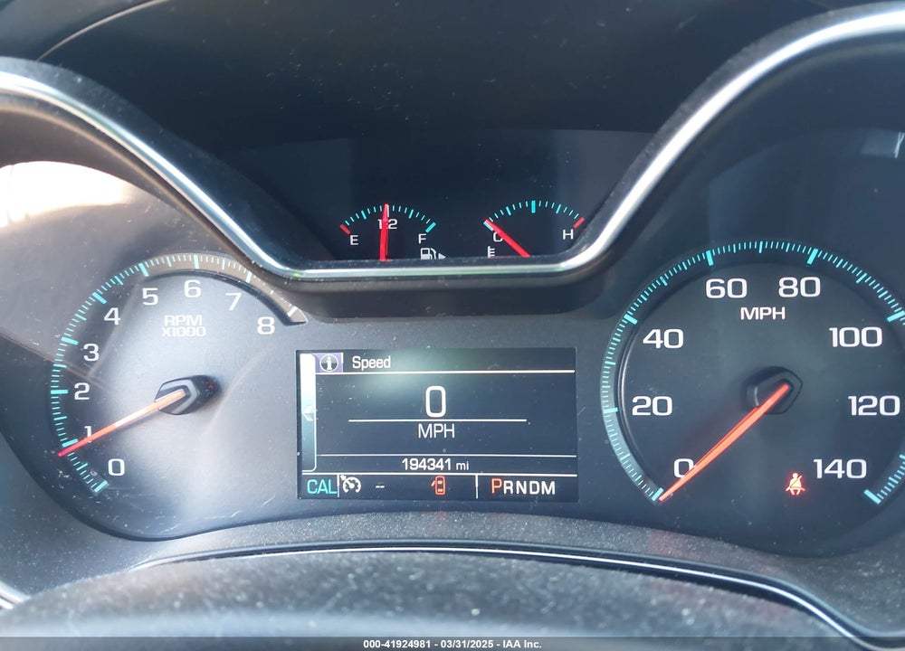 2015 CHEVROLET IMPALA VIN: 2G1125S38F9293639
