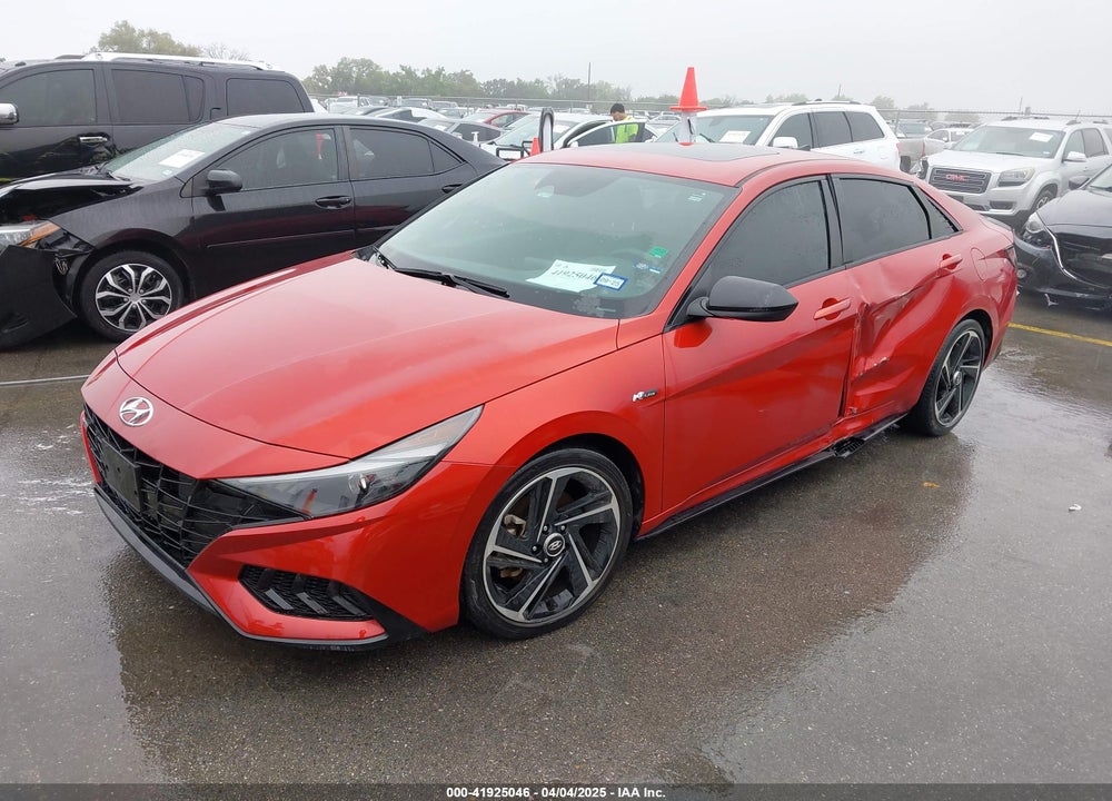 2022 HYUNDAI ELANTRA VIN: KMHLR4AF9NU231861