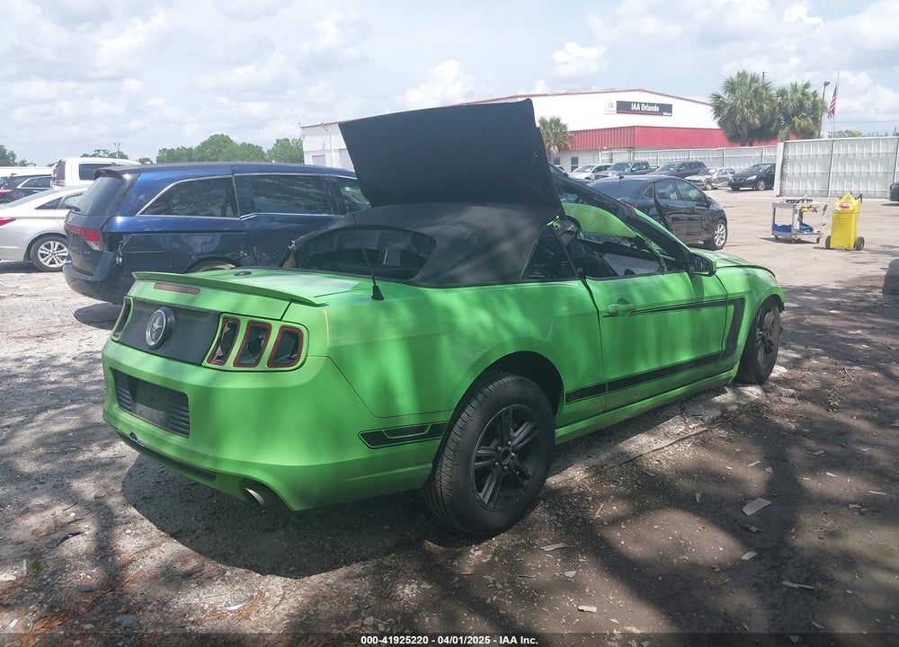 2013 FORD MUSTANG V6 PREMIUM VIN: 1ZVBP8EM4D5219273