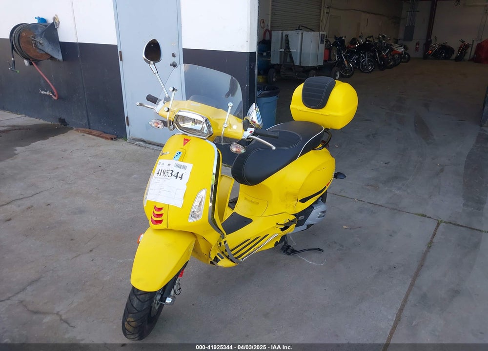 2019 VESPA SPRINT VIN: ZAPM818G8K5800776
