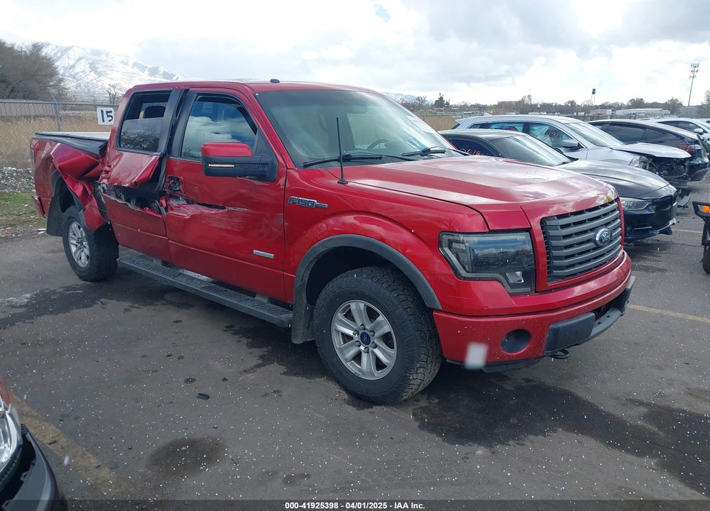 2012 FORD F-150 FX4 VIN: 1FTFW1ET9CFB89413