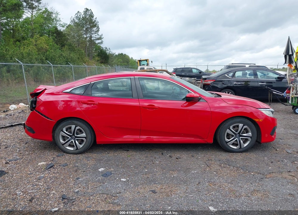 2016 HONDA CIVIC LX VIN: 2HGFC2F57GH520929