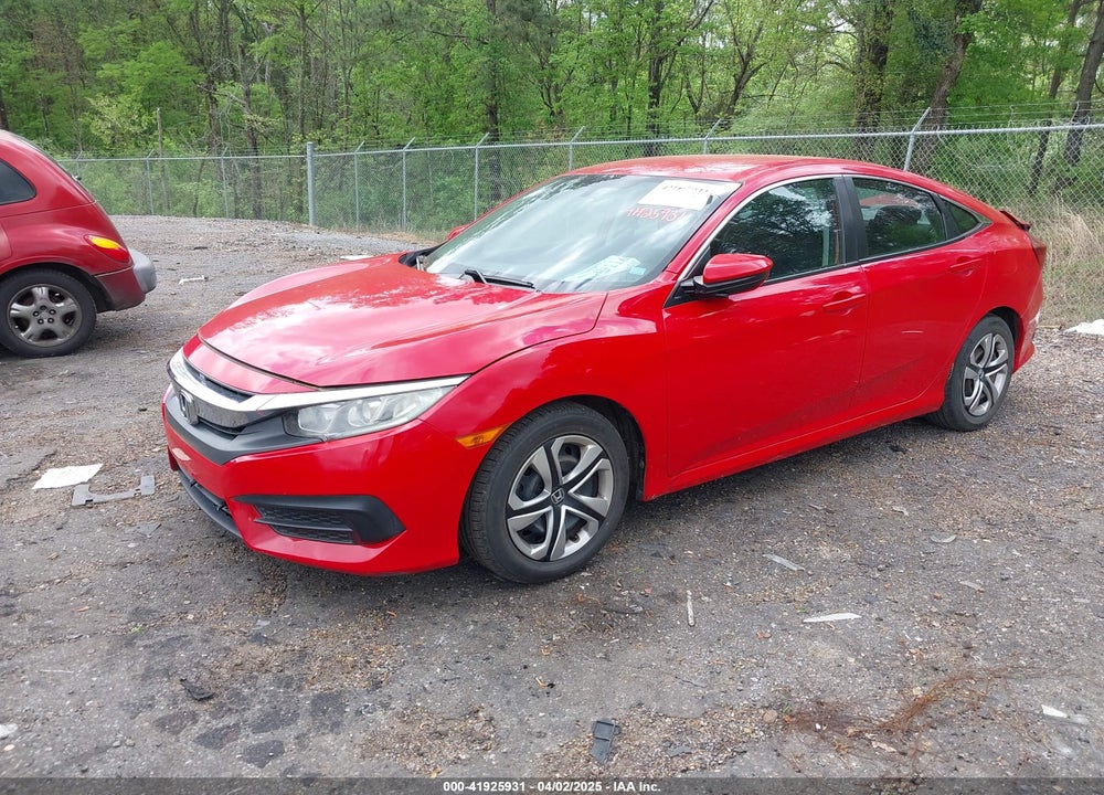2016 HONDA CIVIC LX VIN: 2HGFC2F57GH520929