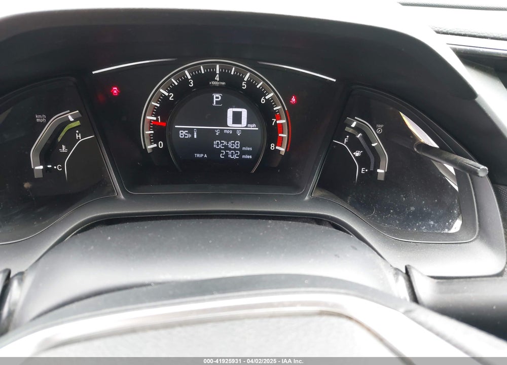 2016 HONDA CIVIC LX VIN: 2HGFC2F57GH520929