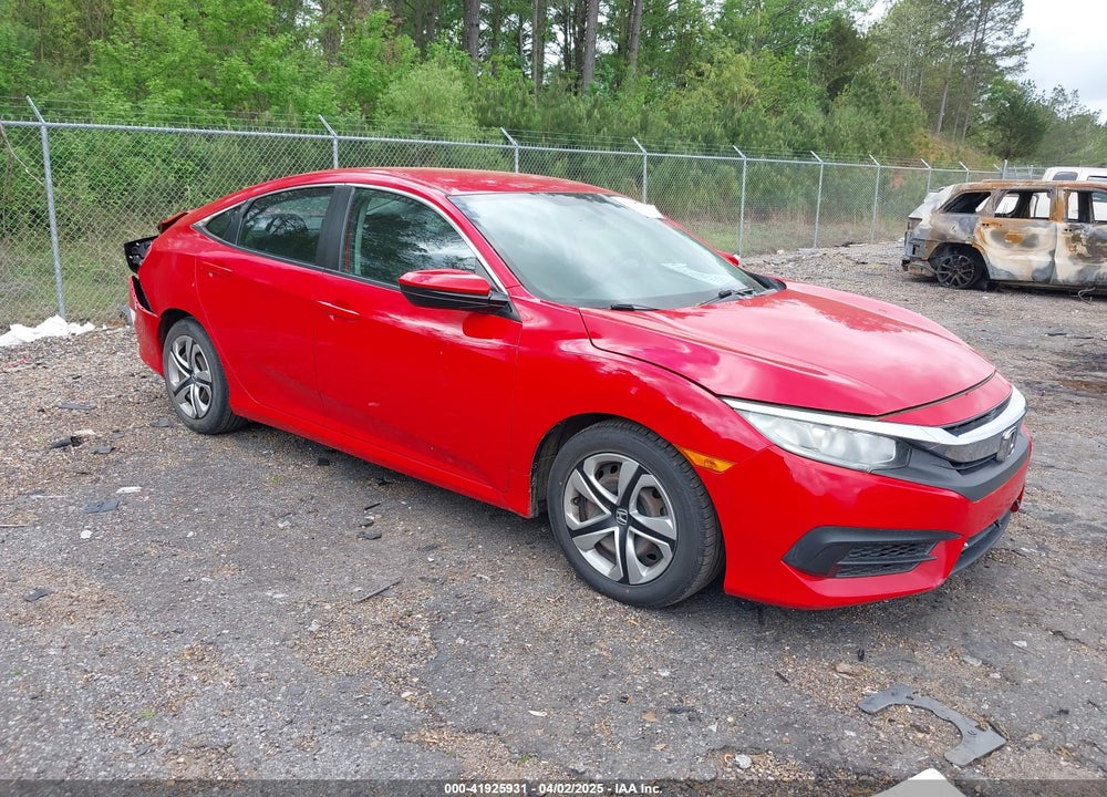 2016 HONDA CIVIC LX VIN: 2HGFC2F57GH520929
