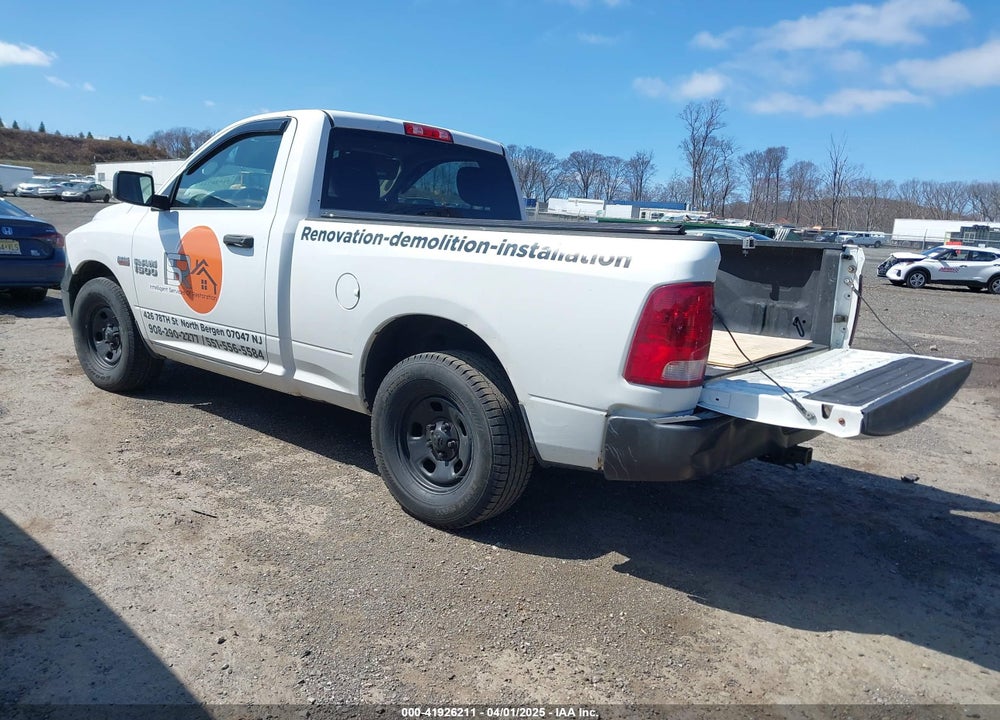 2013 RAM 1500 TRADESMAN VIN: 3C6JR6AT0DG541533