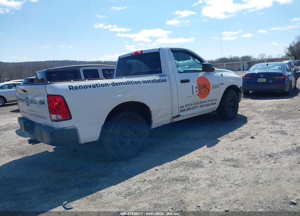 2013 RAM 1500 TRADESMAN VIN: 3C6JR6AT0DG541533