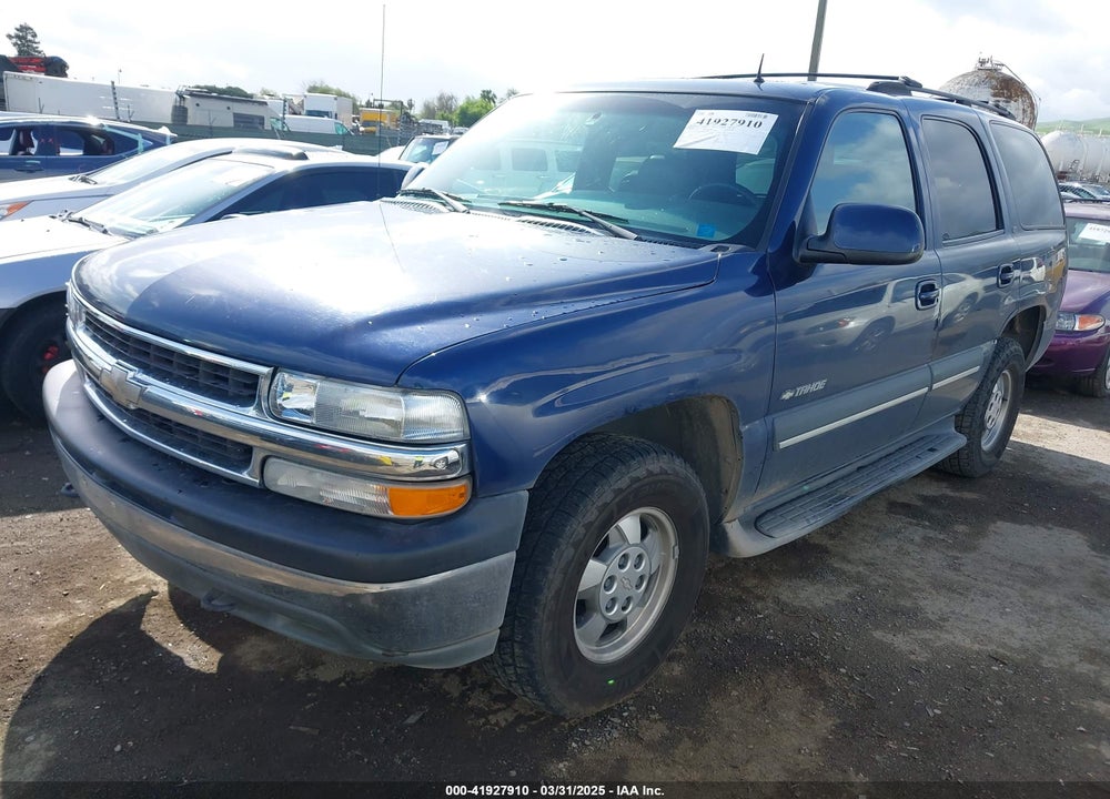2002 CHEVROLET TAHOE LT VIN: 1GNEK13T32J252373