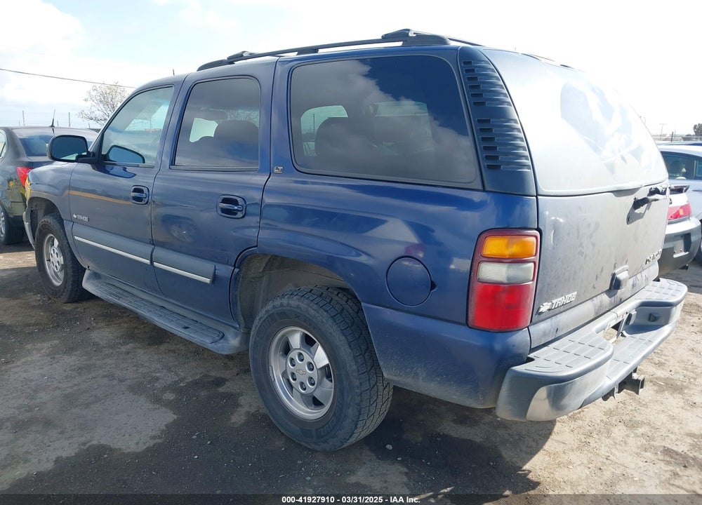 2002 CHEVROLET TAHOE LT VIN: 1GNEK13T32J252373