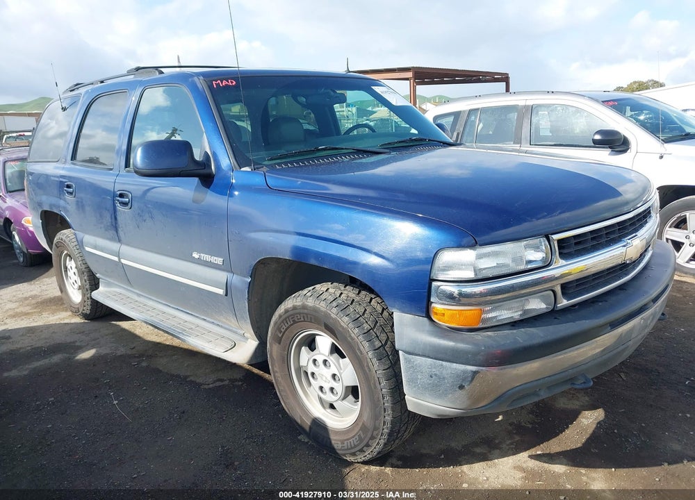 2002 CHEVROLET TAHOE LT VIN: 1GNEK13T32J252373