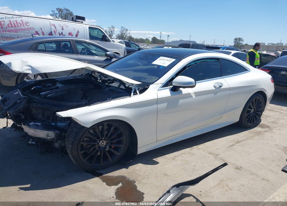 2017 MERCEDES-BENZ S 550 4MATIC VIN: WDDXJ8FBXHA030539
