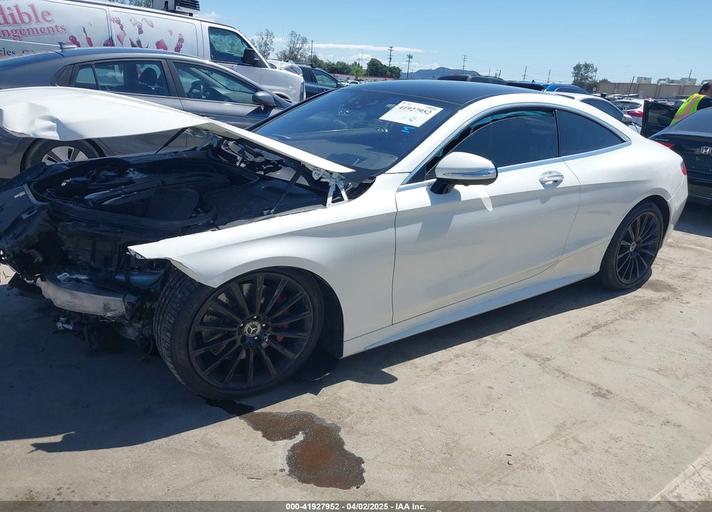 2017 MERCEDES-BENZ S 550 4MATIC VIN: WDDXJ8FBXHA030539