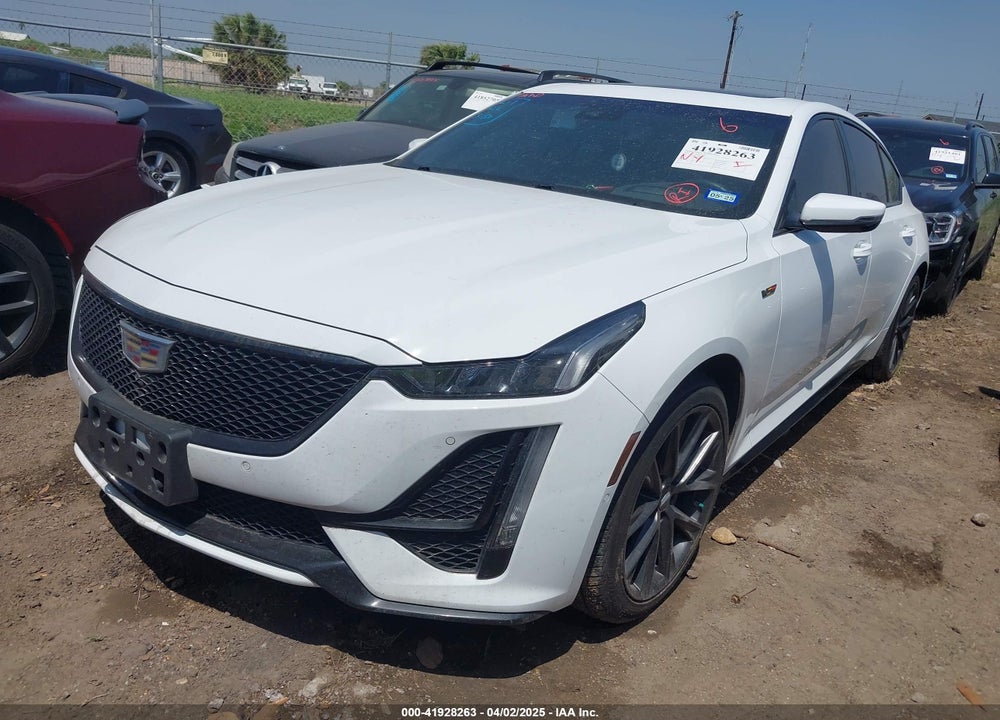 2021 CADILLAC CT5-V VIN: 1G6DV5RW2M0128157