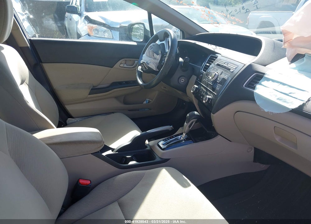 2013 HONDA CIVIC LX VIN: 19XFB2F51DE058196