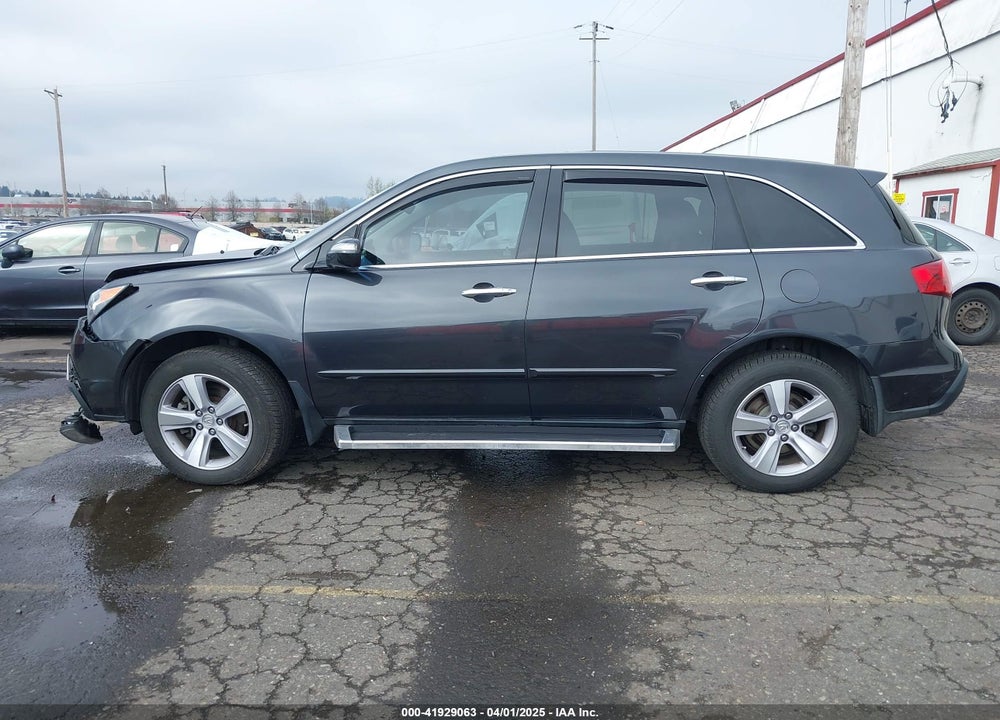 2013 ACURA MDX VIN: 2HNYD2H3XDH510658
