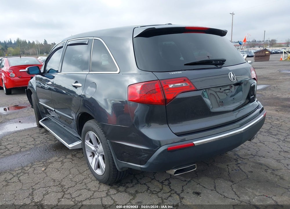 2013 ACURA MDX VIN: 2HNYD2H3XDH510658