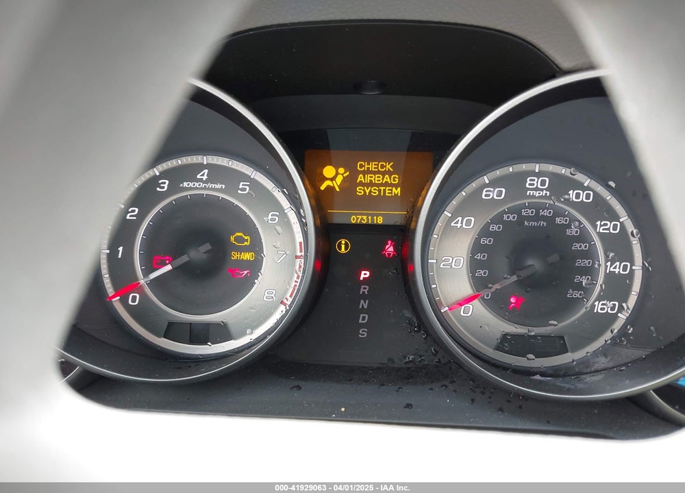 2013 ACURA MDX VIN: 2HNYD2H3XDH510658