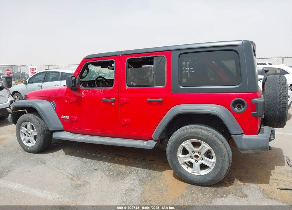2020 JEEP WRANGLER UNLIMITED SPORT S 4X4 VIN: 1C4HJXDNXLW198103
