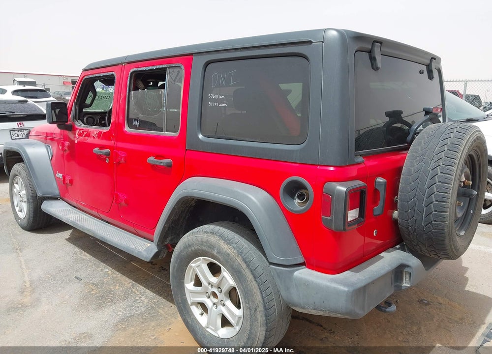 2020 JEEP WRANGLER UNLIMITED SPORT S 4X4 VIN: 1C4HJXDNXLW198103