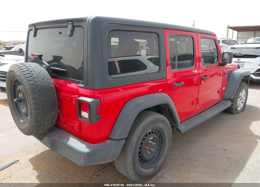 2020 JEEP WRANGLER UNLIMITED SPORT S 4X4 VIN: 1C4HJXDNXLW198103