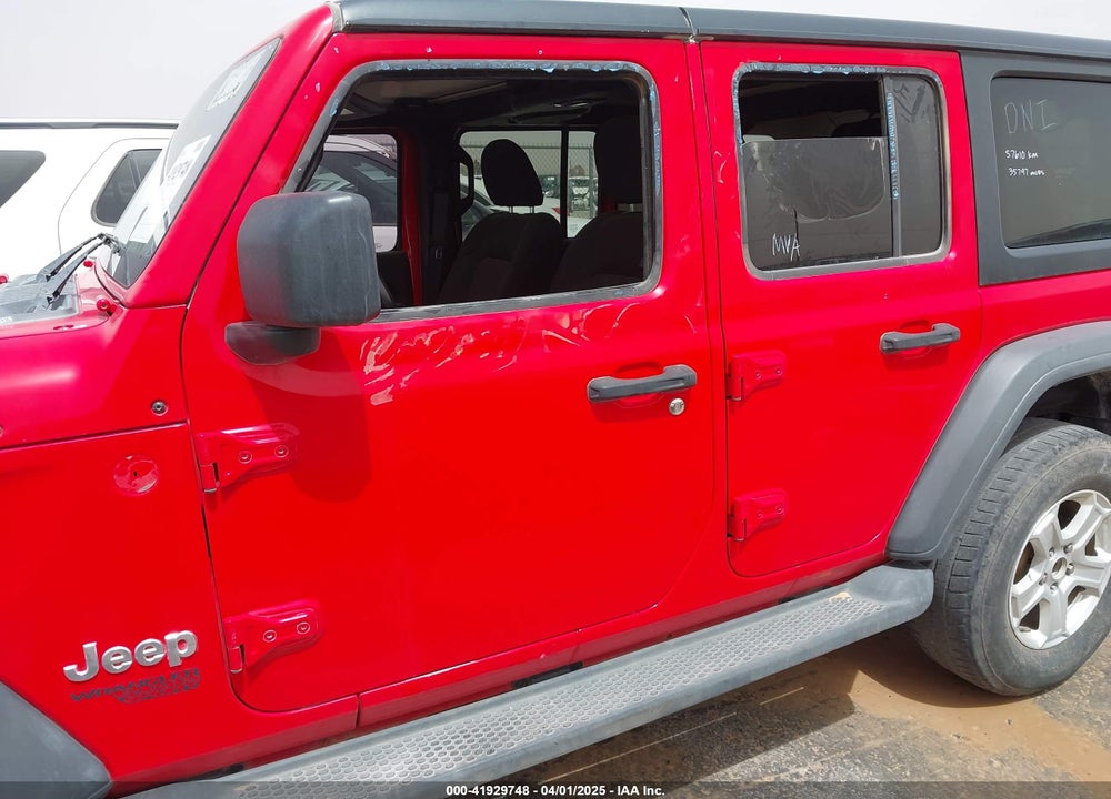 2020 JEEP WRANGLER UNLIMITED SPORT S 4X4 VIN: 1C4HJXDNXLW198103