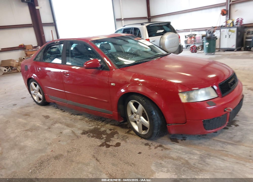 2002 AUDI A4 3.0 VIN: WAULT68E12A308375