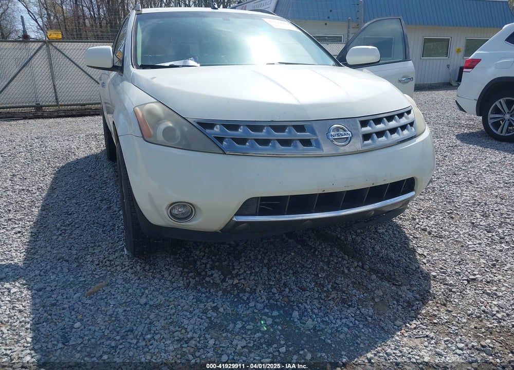 2006 NISSAN MURANO SL VIN: JN8AZ08T86W401654