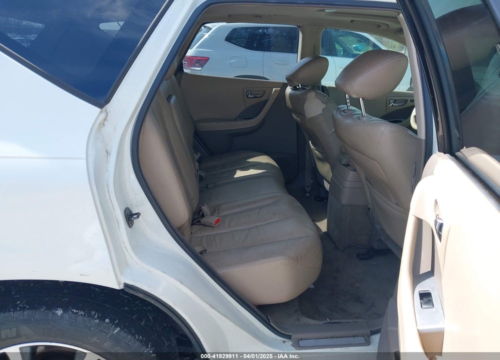 2006 NISSAN MURANO SL VIN: JN8AZ08T86W401654