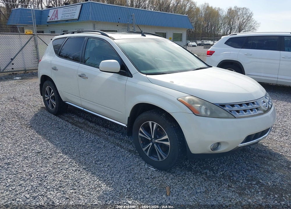2006 NISSAN MURANO SL VIN: JN8AZ08T86W401654
