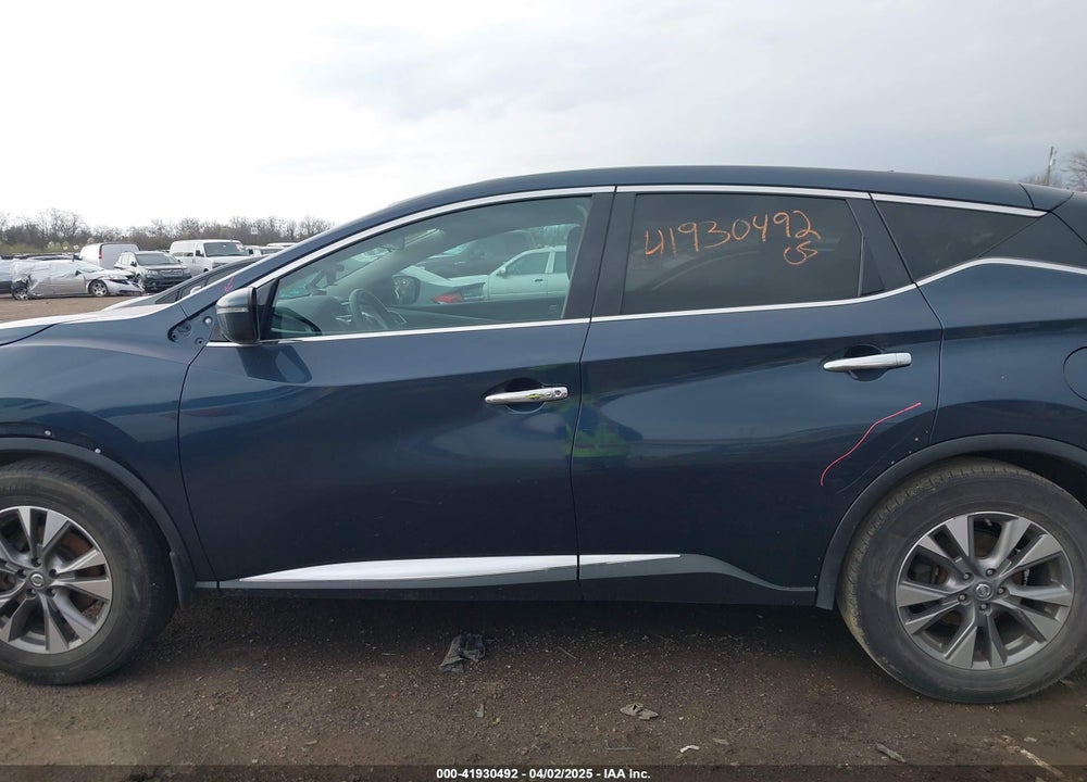 2016 NISSAN MURANO S VIN: 5N1AZ2MHXGN131516