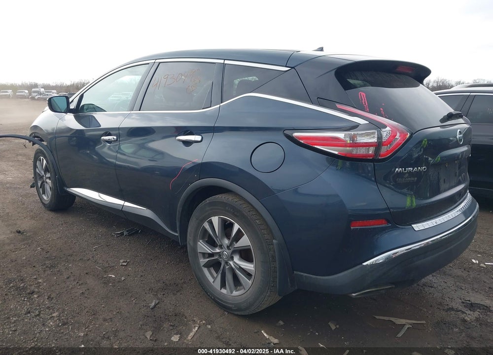 2016 NISSAN MURANO S VIN: 5N1AZ2MHXGN131516