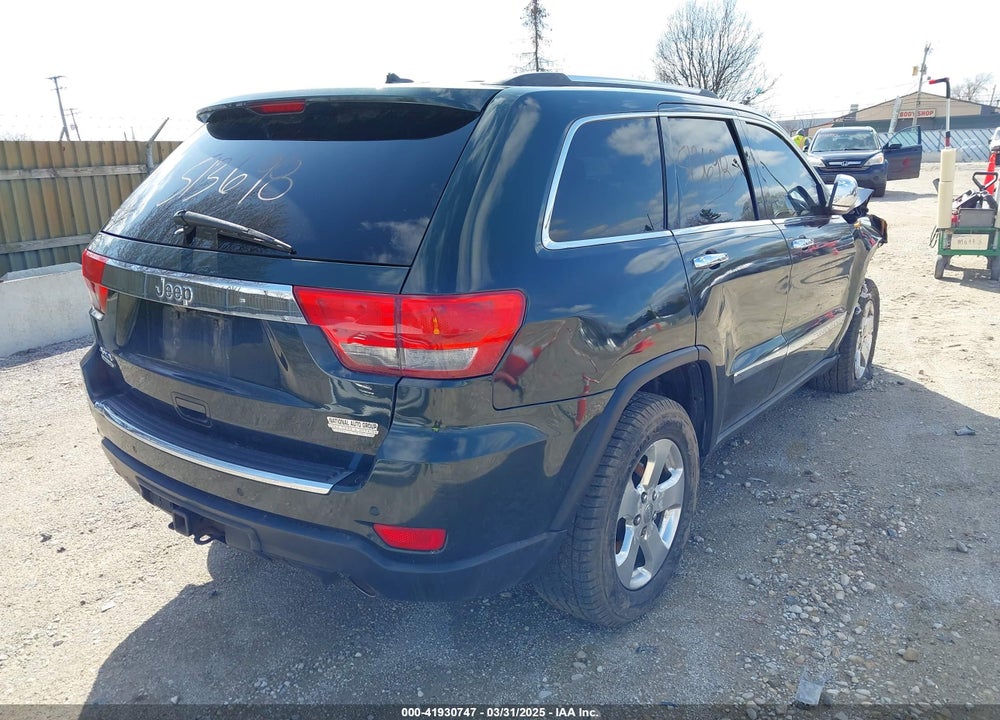 2011 JEEP GRAND CHEROKEE VIN: 1J4RR5GT5BC608067