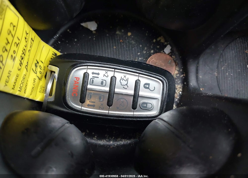 2021 CHRYSLER PACIFICA VIN: 2C4RC1BG6MR528734
