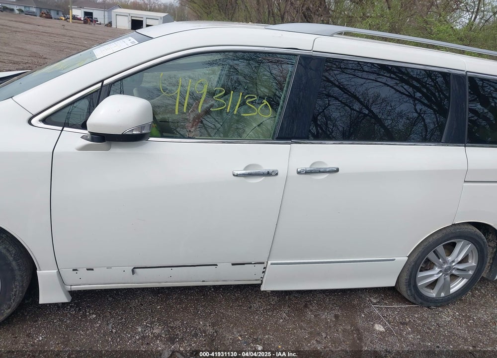 2011 NISSAN QUEST VIN: JN8AE2KP7B9002763