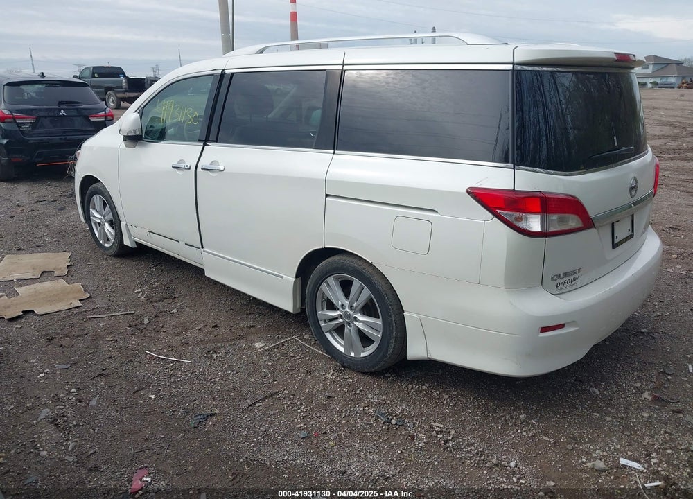 2011 NISSAN QUEST VIN: JN8AE2KP7B9002763