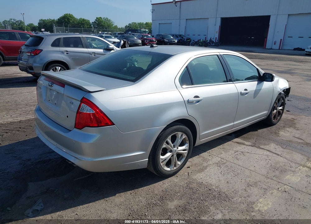 2012 FORD FUSION SE VIN: 3FAHP0HAXCR215990