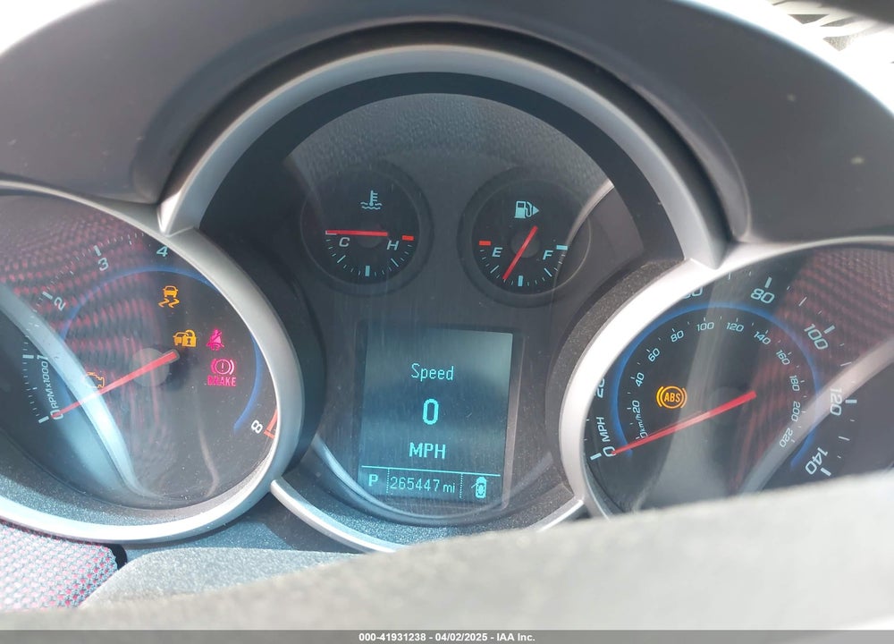 2012 CHEVROLET CRUZE VIN: 1G1PJ5SC3C7254418
