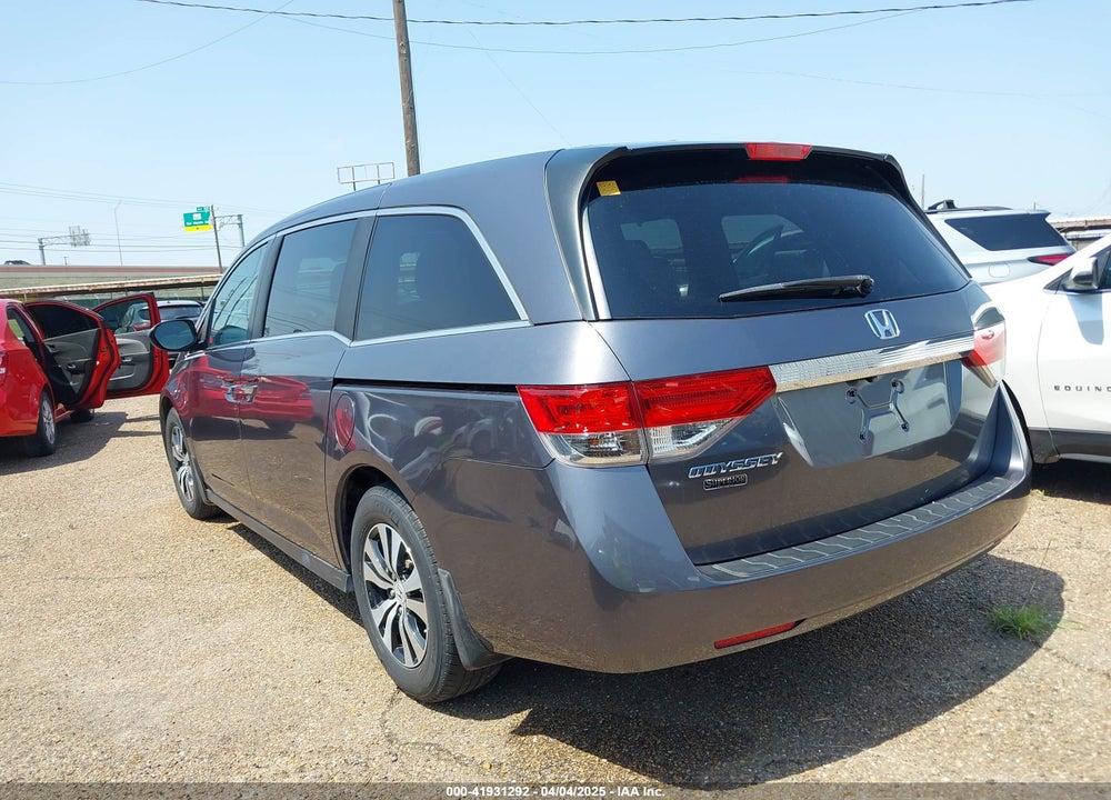 2016 HONDA ODYSSEY EX-L VIN: 5FNRL5H65GB038372