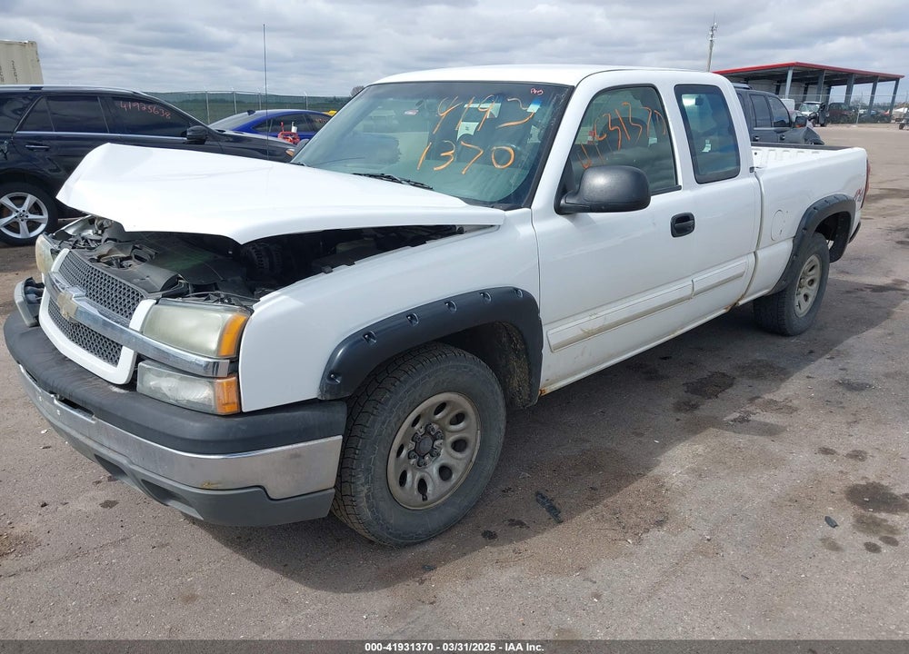 2005 CHEVROLET SILVERADO 1500 LS VIN: 1GCEK19Z25Z282216