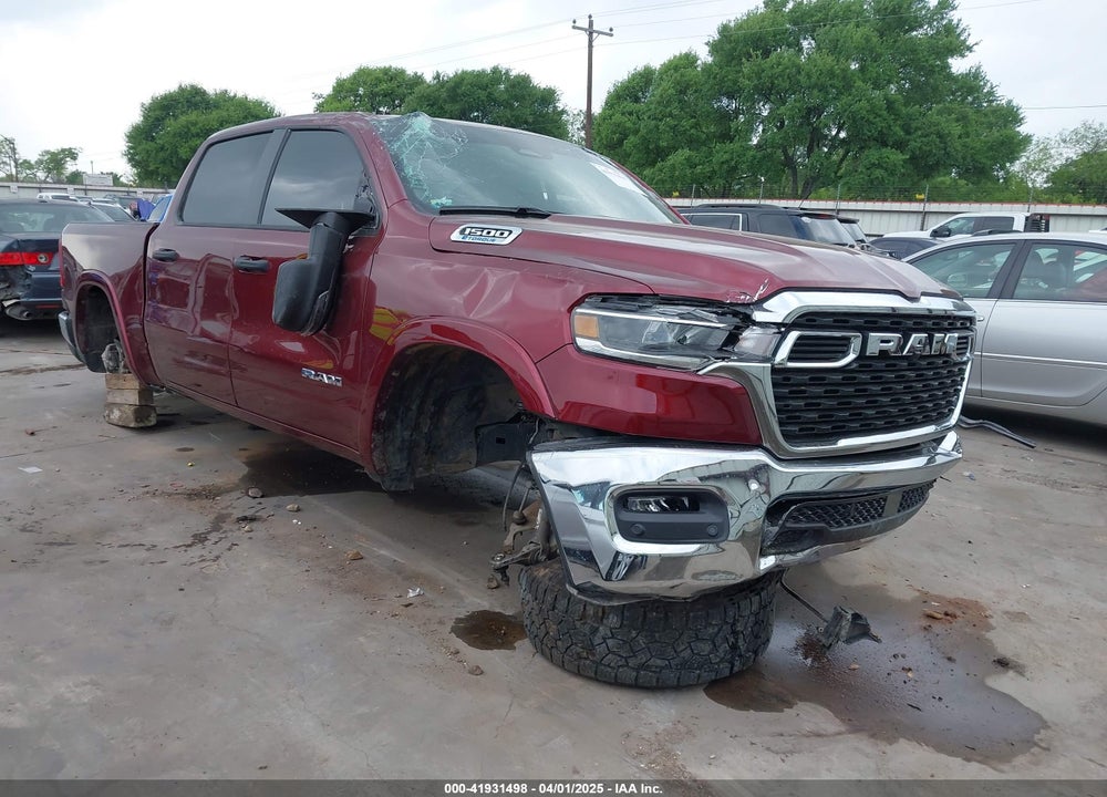 2025 RAM 1500 LONE STAR 4X2 5'7 BOX VIN: 1C6RREFG5SN597979