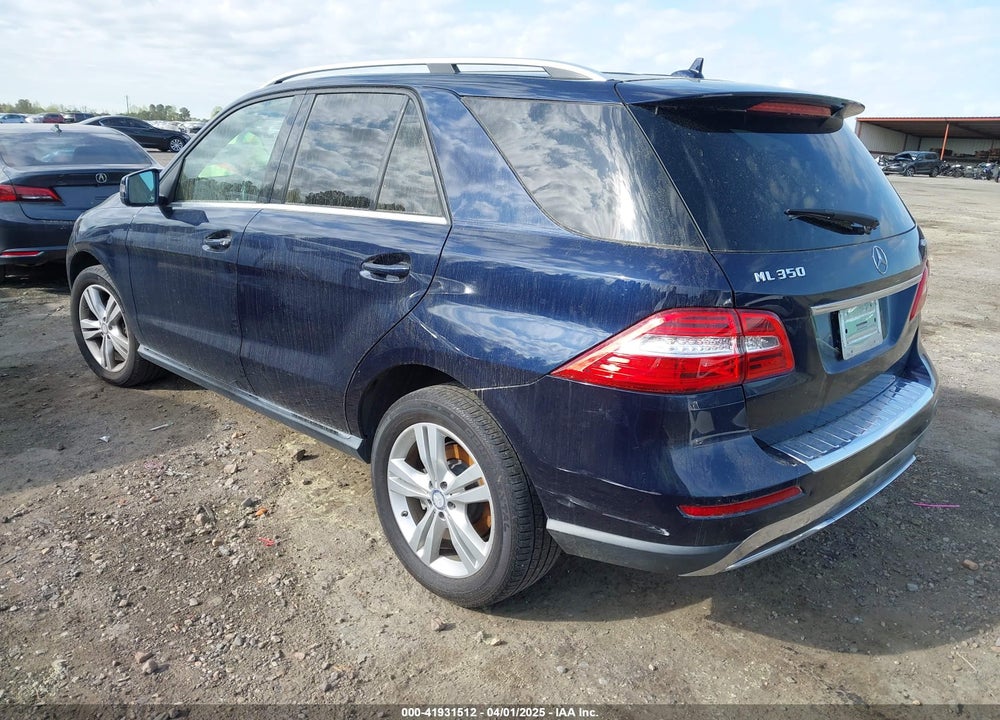 2014 MERCEDES-BENZ ML 350 4MATIC VIN: 4JGDA5HBXEA360939