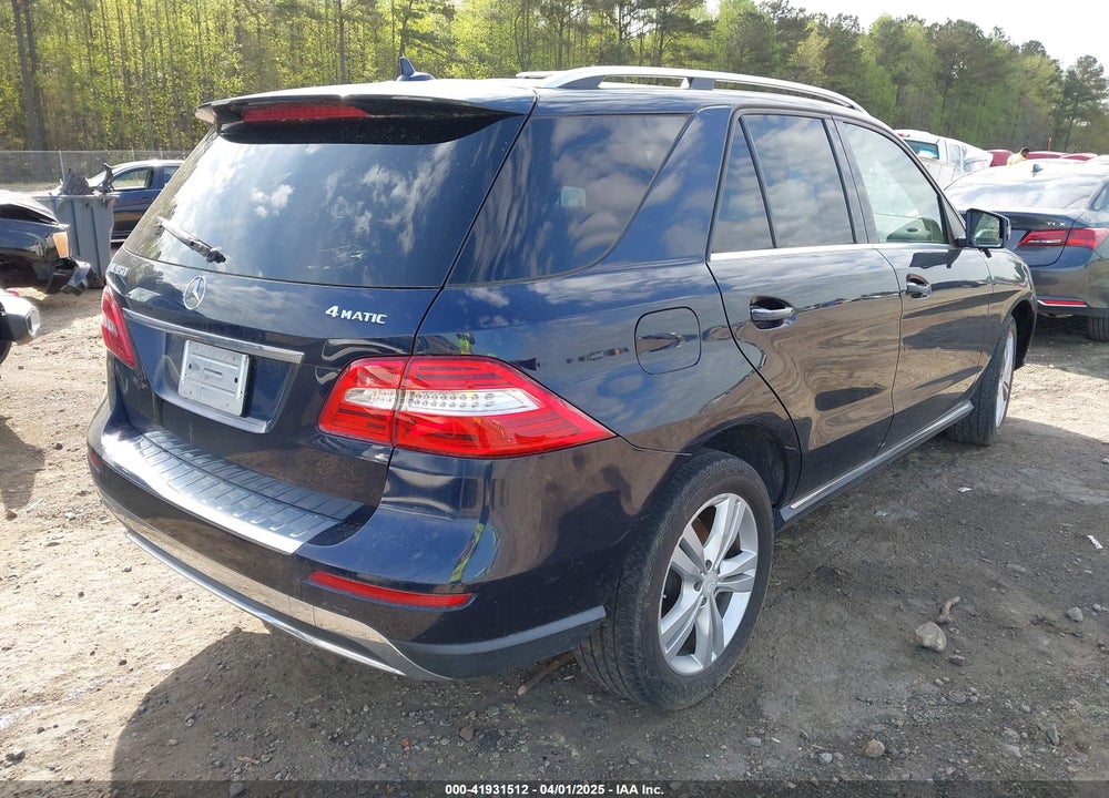 2014 MERCEDES-BENZ ML 350 4MATIC VIN: 4JGDA5HBXEA360939