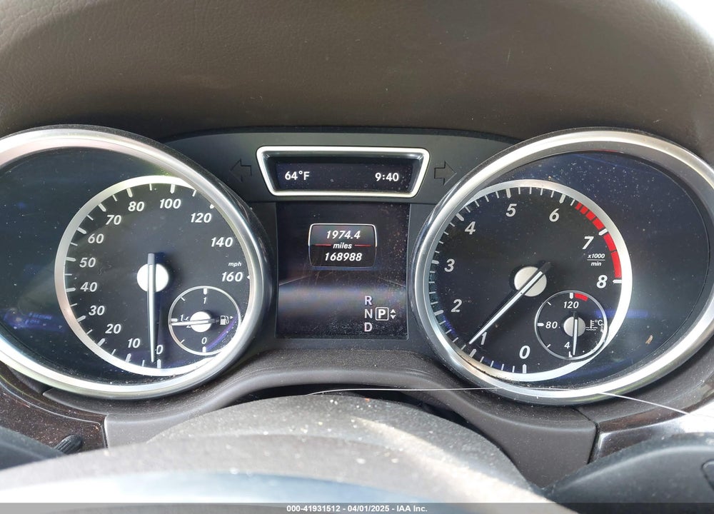 2014 MERCEDES-BENZ ML 350 4MATIC VIN: 4JGDA5HBXEA360939