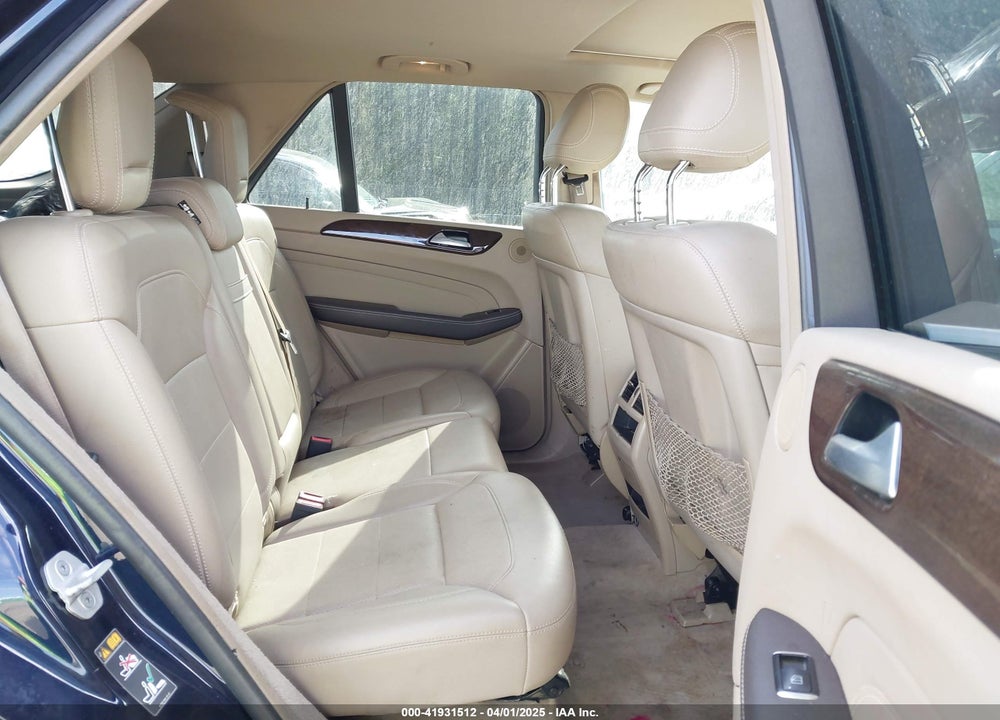 2014 MERCEDES-BENZ ML 350 4MATIC VIN: 4JGDA5HBXEA360939