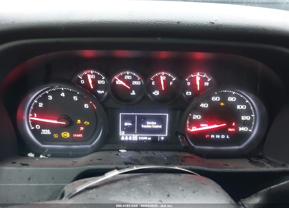 2025 CHEVROLET SILVERADO 2500HD 4WD STANDARD BED CUSTOM VIN: 2GC4KME70S1117285