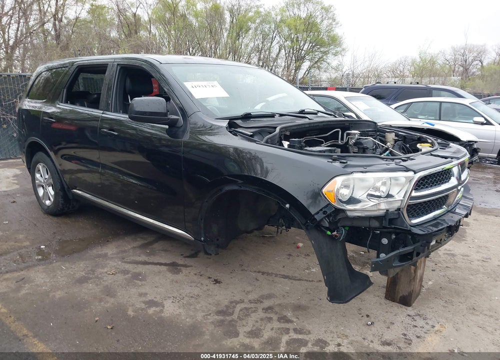 2013 DODGE DURANGO SXT VIN: 1C4RDJAG8DC695183