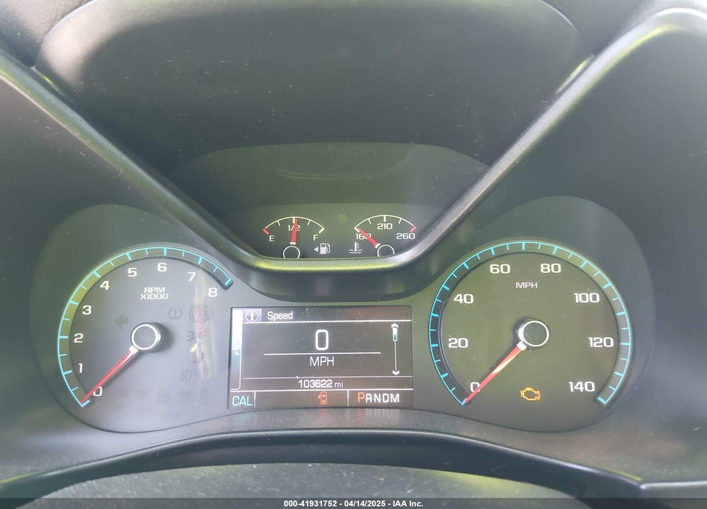 2016 CHEVROLET COLORADO VIN: 1GCGSCE3XG1213278